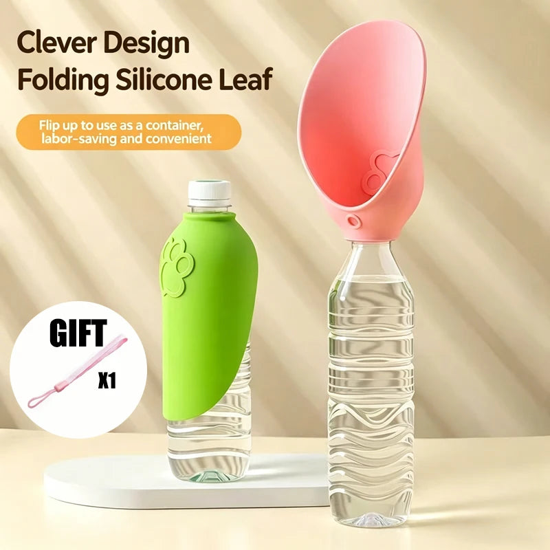 Dog water bottle, portable pet water dispenser, leak-proof design, suitable for outdoor walks, hikes, and travel (Copy)