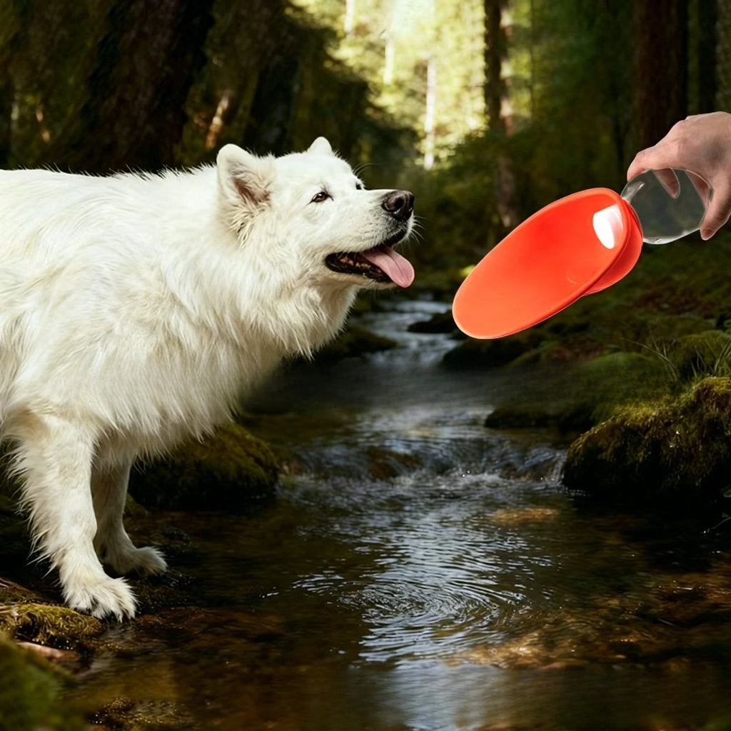 Dog water bottle, portable pet water dispenser, leak-proof design, suitable for outdoor walks, hikes, and travel (Copy)